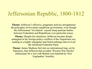 11 Jeffersonian Republic