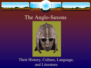Anglo-Saxon Intro PPt updated