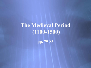 The Medieval Period (1100-1500) pp. 79