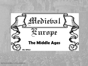 Europe in Middle Ages