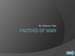 Project III_Interactive WWII PowerPoint
