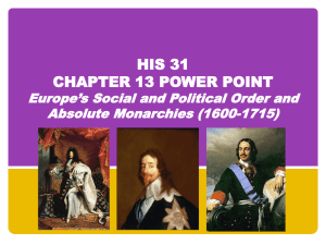 HIS 31 Chapter 13 Power Point