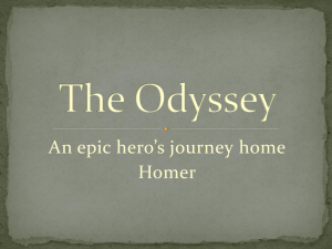The Odyssey Intro Powerpoint