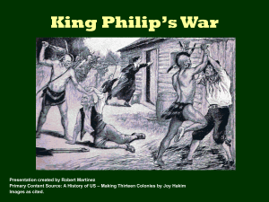 King Philip`s War