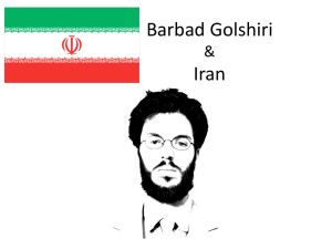 Barbad Golshiri & Iran