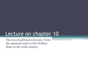 Lecture 12 (Read chapter 10)