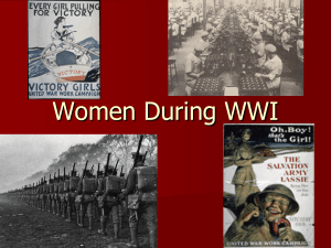 Women in WW1