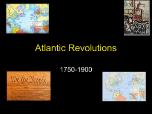 Atlantic Revolutions - White Plains Public Schools