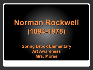 Norman Rockwell (2) - Spring Brook Elementary School