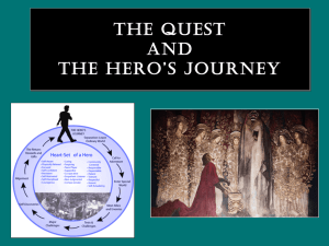 Quest and Hero`s Journey Power Point