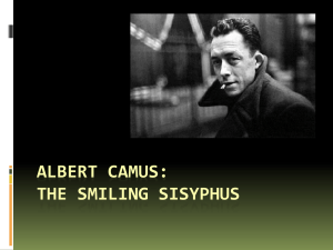 Albert Camus: The smiling Sisyphus