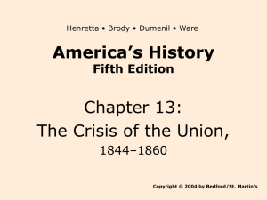 America`s History Fifth Edition