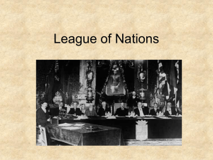 League of Nations - Alness Academy History