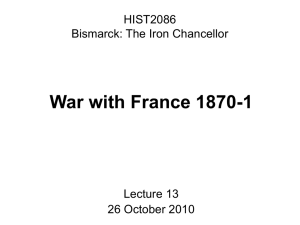 HIST2086: `Bismarck`