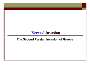 The Persian Wars: From the Ionian Revolt to Eion