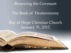 Renew the Covenant