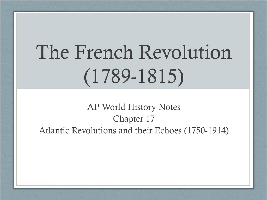 why was france on the brink of revolution by 1789