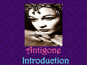 Antigone Introduction