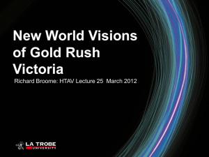 New World Visions of Gold Rush Victoria