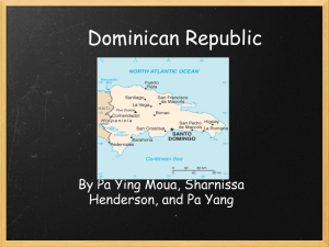 Rafael Trujillo was the first dictator of the Dominican Republic