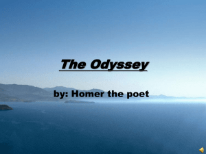 Intro Powerpoint for The Odyssey
