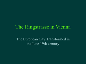 PowerPoint Presentation - The Ringstrasse in Vienna