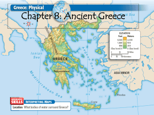 Chapter 8 Ancient Greece