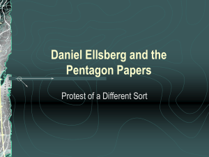 Daniel Ellsberg and the Pentagon Papers