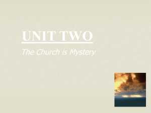 TheChurchOurStory PowerPoint Unit 2.1
