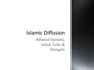Islamic Diffusion - Mounds View School Websites