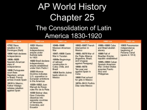 AP World History Chapter 25