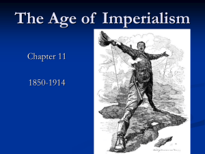 Ch.11 The Age of Imperialism