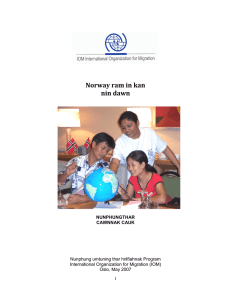 Norway ram in kan - Chin Community in Norway