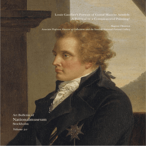 Louis Gauffier`s Portrait of Gustaf Mauritz Armfelt: A Political or a