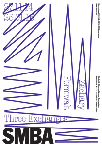 25.01.15 Three Exchanges - Stedelijk Museum Bureau Amsterdam