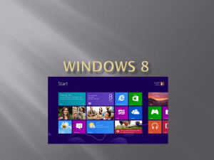 Windows 8x - CIIIWebSupport