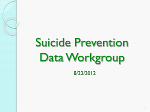 Data Workgroup Presentation 8/23