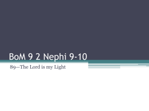 BoM 9 2 Nephi 9-10
