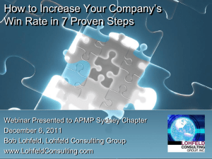 How to Increase Your Companys Win Rate in 7 Steps