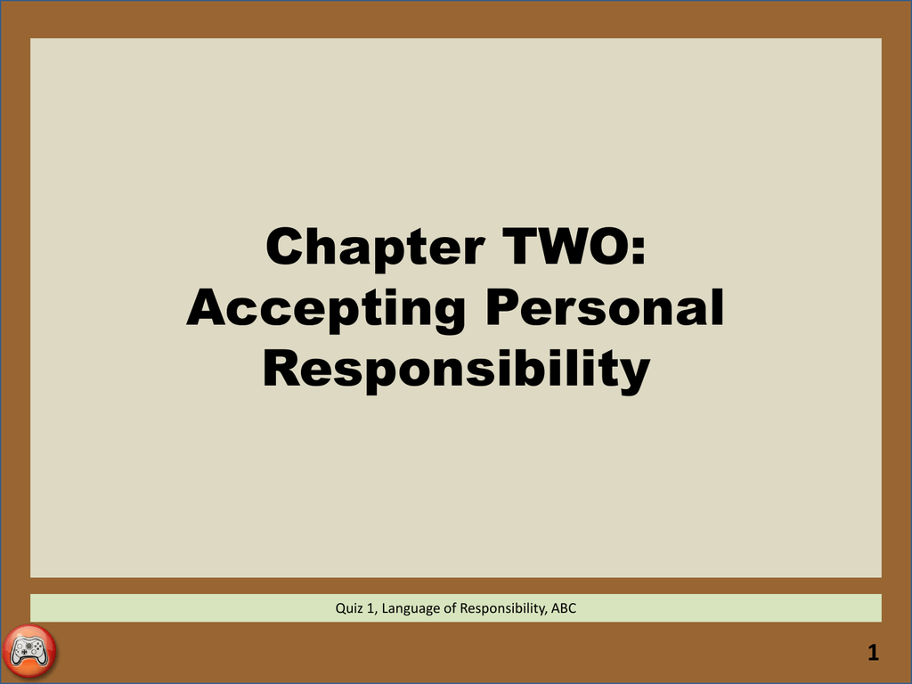 assignment 02 quiz accepting personal responsibility