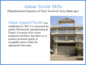 Company Profile - Adnan Textile Mills | Home