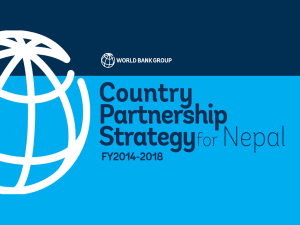 Nepal Country Partnership Strategy FY 2014-2018