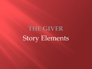The_Giver_-_story_elements_ppt