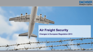 Air Freight Security Presentation