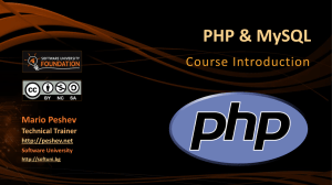 0. PHP-Course-Introduction
