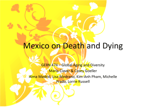 Mexico on Death and Dying