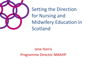 Setting the Direction - NHS Education for Scotland