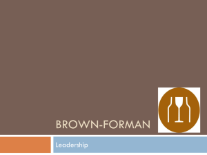 Brown-Forman - Vanderbilt University