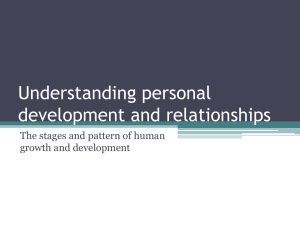 Understanding personal development and relationships