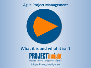 Agile Release - Project Insight Downloads